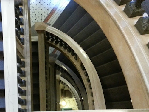 image of spiral staircase