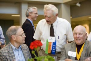 Members of the Class of 1951 at a dinner in 2006