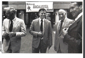 President Gavin, Don Wortman, John W. Ring, and Richard E. Eichhorn in 1991