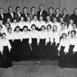 Group photo of Drama Choros in 1950-1951