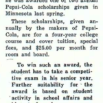 The Mac Weekly 10/17/1947 Pepsi-Cola Scholarship Winner E. Robert Anderson
