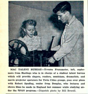 The Mac Weekly 11/12/1948 Mac Talent Bureau