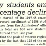 The Mac Weekly 9/26/1947 Record Enrollment