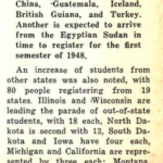 The Mac Weekly 9/26/1947 Foreign Students Enroll