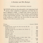 Student Tuition and Fees 1950-51