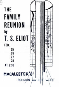 Theater The Family Reunion Program Cover