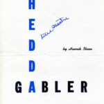 Theater Hedda Gabler Program Cover