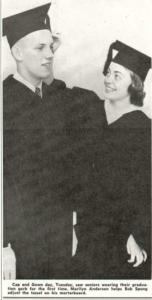 The Mac Weekly 5/18/1956 - Cap and Gown Day with Marilyn Anderson & Bob Spong