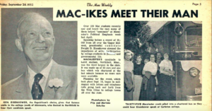 The Mac Weekly 9/26/1952
