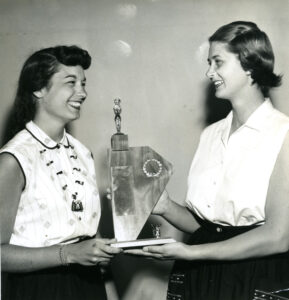 Two Women and a Trophy