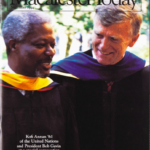Macalester Today Cover November 1994 Kofi Annan & President Bob Gavin from Class1961