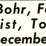 The Mac Weekly 11/8/1957 Niels Bohr Visit