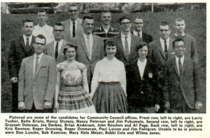 The Mac Weekly 4/25/1958 Community Council Candidates