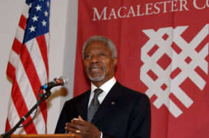 Kofi Annan speaking 2010