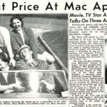 The Mac Weekly 4/8/1960 Vincent Price Visits and overfull Convertible picture