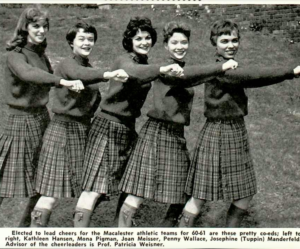 The Mac Weekly 5/13/1960 Cheerleaders