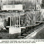 Photo of Dorm Construction 1/11/1963