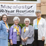 Four members of the Class of 1966 at Reunion 2016