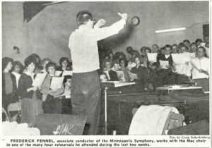 Choir 12/7/1962 Guest Conductor