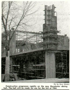 Dining Hall Construction 4/26/1963
