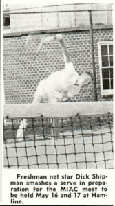Tennis Star Dick Shipman 5/10/1963