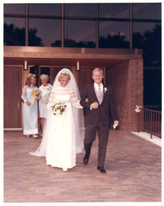 Wedding at Macalester Chapel Class of 1966