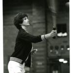 Woman Playing Tennis Class of 1966