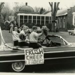 Homecoming Parade 1964 Frosh Cheerleaders