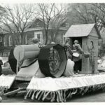 Homecoming Float 1964 with Cannon