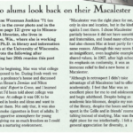 Article: Alums look back on the Mac experience
