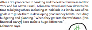 Advice from Andre Lehmann '71