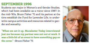 Bruce Fisher '71 talks about setting up Fund for Lavender Life
