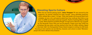 James Thompson '71, Elevating Sports Culture