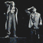 Two performers in Waiting for Godot Fall 1968