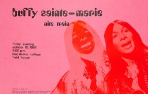 Buffy Sainte-Marie nite train concert poster