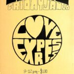 Love Express Student Dance Poster 1968