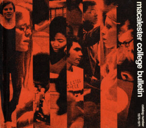 Macalester College Bulletin Cover 1971