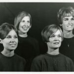 Homecoming quartet photo 1967 - four young women