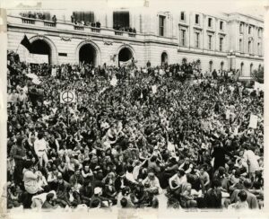 Students Protest Vietnam War at Minnesota Capitol Spring1970