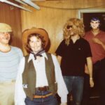 Class of 1976 Halloween Costume Party in Kirk Basement, Howie White, Bob Rogan, Mike Braverman, Laurie Kent