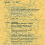 List of homecoming events, Oct. 15, 1977