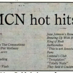 Mac Weekly published WMCN hot hits from spring 1985