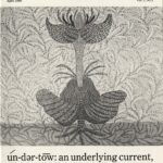 Cover of the publication Undertow, Volume 1 Number 1, April 1986
