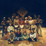 Cast of Quilters on stage, Fall 1990