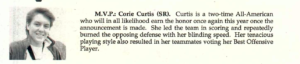 Corie Curtis in The Mac Weekly 12/14/1990