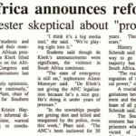 Mac Weekly 2/9/1990 article about South African reforms
