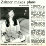 Mac Weekly 4/27/1990 article about Margot Zahner and Community Council