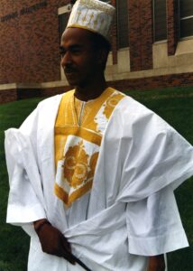 Student at Commencement 1996