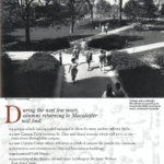 Photo of campus in article about 1992 Campus Planning, in Macalester Today November 1993