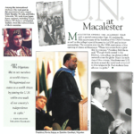 Article about Opening Convocation Fall 1995, in Macalester Today November 1995